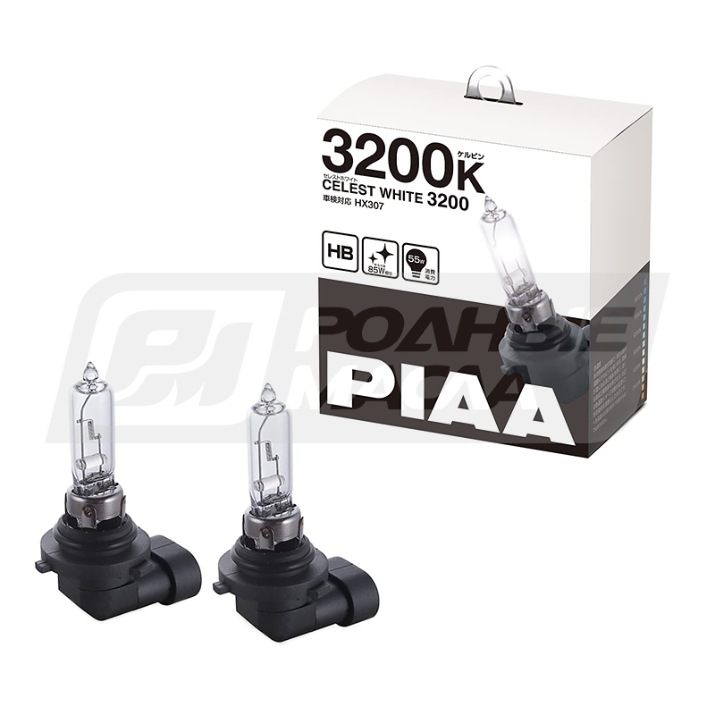 PIAA Celest White HB 12V 55W, набор 2шт HX307HB